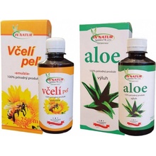 Včelí pyl + extrakt z Aloe Vera 100% přírodní koncentrát 250 ml