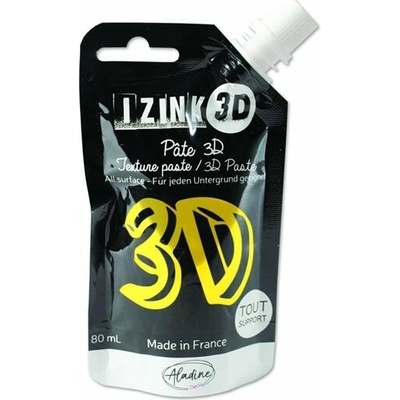 Izink 3D Reliéfna pasta mimosa žltá 80 ml
