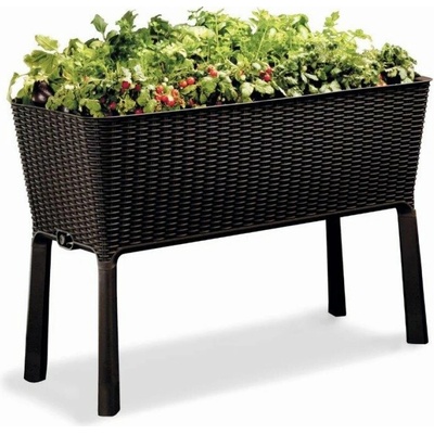 Keter Kvetináč Easy Grow whiskey 114 x 75,7 x 49,3 cm hnedý