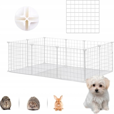 shumee C&C Zagmie modulární playpen pro štěňata a malé psy 145 x 75 cm 4 x 2 3 x 3