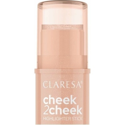 Claresa Cheek 2 Cheek 01 Pearl Shine Krémový rozjasňovač v tyčinke 5,5 g