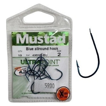 Mustad Blue Allround vel.2 10 ks