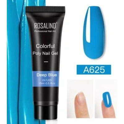 Rosalind poly gel č.A625-DEEP BLUE 15 ml