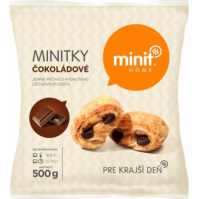 Mrazené Minit Home Minitky čokoládové 500g