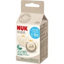 Cumlíky Nuk latex cumlík For Nature 2 ks zelená