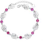 Silenti Jewelry Сребърна гривна "Пепел от Рози