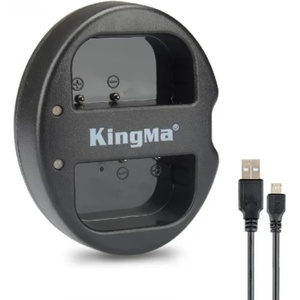 KingMa Двойно зарядно за батерия DMW-BLK22 USB Charger за PANASONIC S5 / S5k Зарядно за батерии