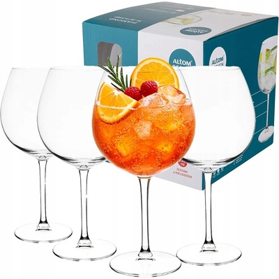 Design Poháre na biele víno poháre na červené víno koktailové poháre Altom Diamond bezfarebné 4 x 720 ml