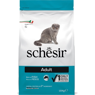Schesir Adult Maintenance s rybami 3 x 1,5 kg