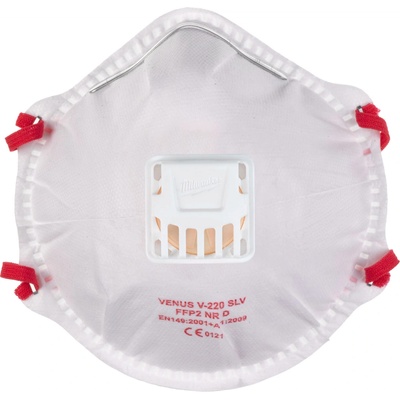 Milwaukee FFP2 respirátor s ventilom 1 ks