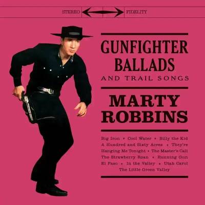 Marty Robbins - Gunfighter Ballads & Trail Songs (Red Coloured) (LP) (8436559466264)