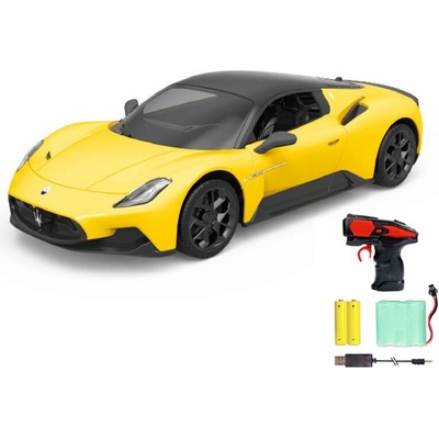 Siva RC auto Maserati MC20 100% RTR 2,4 GHz žluté 1:12