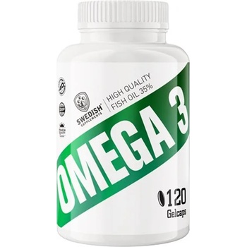 Swedish Supplements Omega 3, 120 гел капсули, Swedish Supplements
