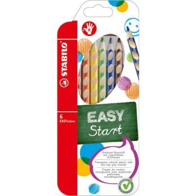 Stabilo drevené farbičky Easycolors P 6sada 332 6