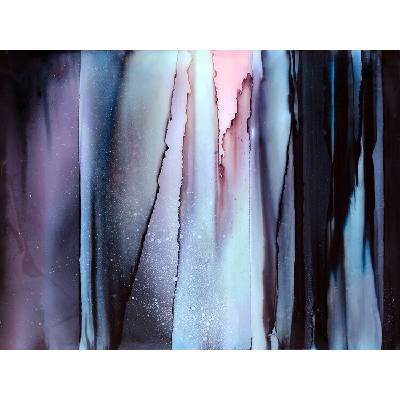 Plagát, Obraz - Ethereal Cosmic Flow, Alyson Storms, 40 × 30 cm