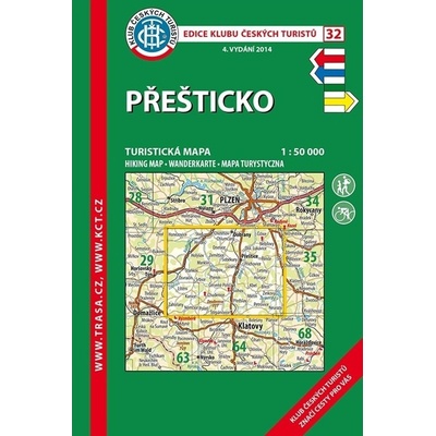 KČT 32 Přešticko 1:50 000