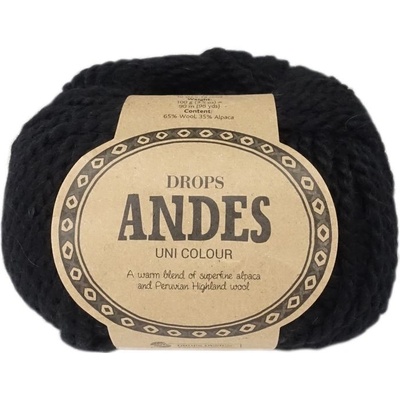 Drops Andes UNI 8903 čierna
