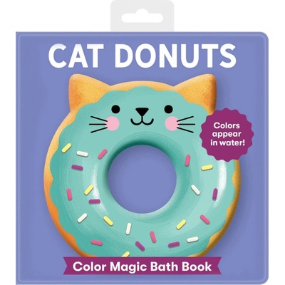 Mudpuppy Knižka na kúpanie Mačacie šišky donuty