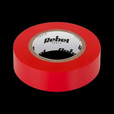 Rebel Izolačná páska 19 mm x 10 yd červená L-NAR0425
