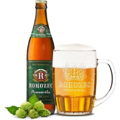 Rohozec 12 PANTHEON Premium svět. ležák 5,3% 0,5 l (sklo)