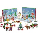 Plus Plus kostky 600 ks Adventní kalendář