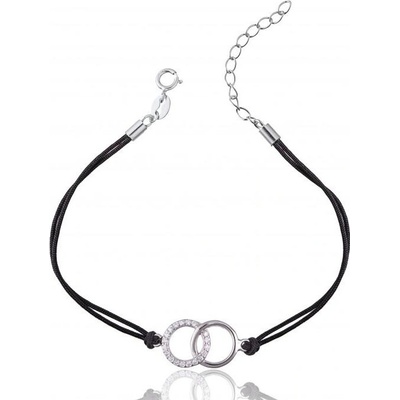 Nubis se stříbrnými kroužky IT0005-K černý