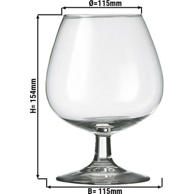 Gastro G. Sklenice na koňak SPECIALS D10585613 12 x 800 ml