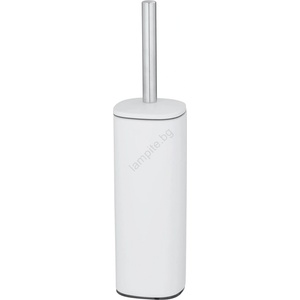 WENKO 24776100 - Четка за тоалетна ALASSIO 9, 3x39, 2 cm неръждаема стомана/bяла (WE0198)