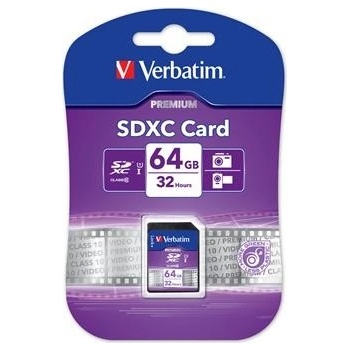 Verbatim SDXC Class 10 64 GB 44024