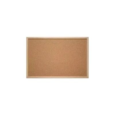 Eurosupplies korková tabuľa 90 x 60 cm