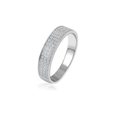Silvero Stříbrný prsten R13001-58A