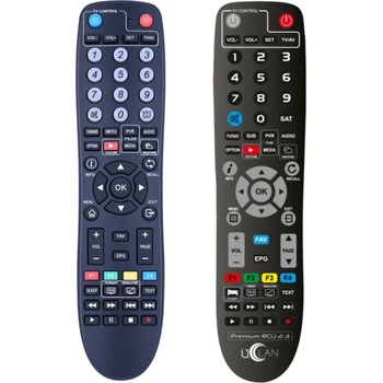 uClan USTYM 4k S2 OTT X, PREMIUM RCU 2.3 - оригинален дистанционен контрол (USTYM 4k S2 OTT X, PREMIUM RCU 2.3)