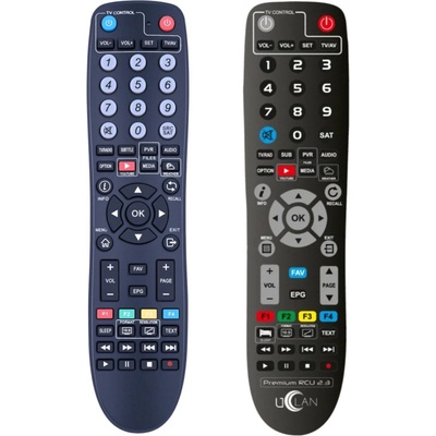 uClan USTYM 4k S2 OTT X, PREMIUM RCU 2.3 - оригинален дистанционен контрол (USTYM 4k S2 OTT X, PREMIUM RCU 2.3)