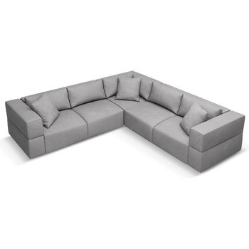 Milo Casa Светлосив променлив ъглов диван Esther - Milo Casa (MIL_COR_143_F1_ESTHER6)