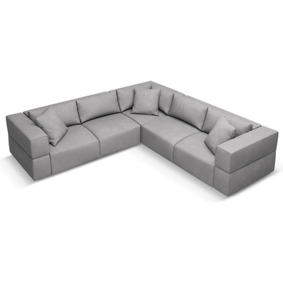 Milo Casa Светлосив променлив ъглов диван Esther - Milo Casa (MIL_COR_143_F1_ESTHER6)