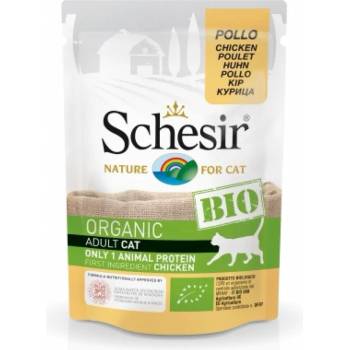 Image 1 of Schesir Adult Bio Organic Pouch Chicken пауч био храна за котки с пиле 85gr