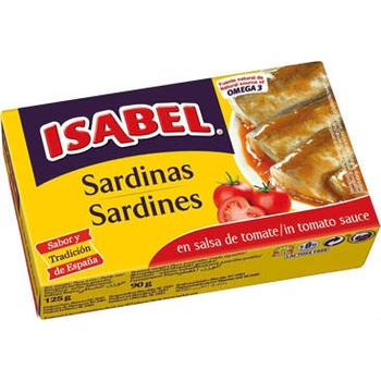 Isabel Sardinky v tomatové omáčce 125 g