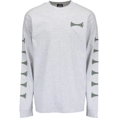 Independent pan LS Tee athletic heather