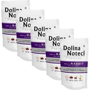 Dolina Noteci Долина Нотечи Премиум Богата На Заек с Череша 5 x 150 г