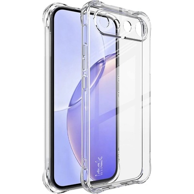 realme IMAK Прозрачен Калъф за Realme 16 5G - TPU, Airbag, Отвор за ремък, Прозрачен
