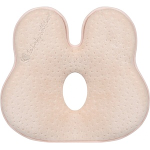 KikkaBoo Бебешка мемори ергономична възглавница Kikkaboo - Bunny, Beige Velvet (31106010066)