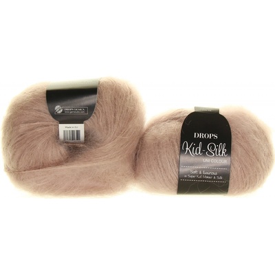 Drops Kid-Silk 41 pudrová