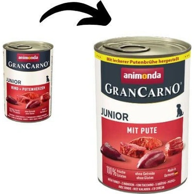 Animonda Grancarno Junior Morčacie 400 g