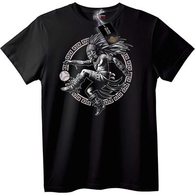 NOONEBRAND Тениска Древен Воин Топковна Игра - 5XL, White