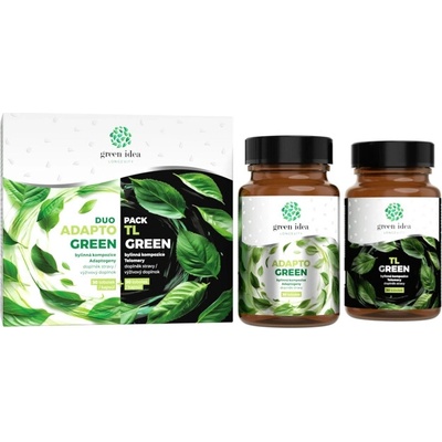 Green idea LONGEVITY DUOPACK ADAPTO GREEN + TL GREEN 60 tablet