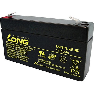 Long WP1.2-6 6V 1.2Ah
