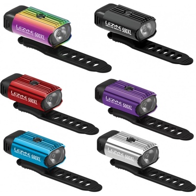 Lezyne Hecto Drive 500XL predné metalic