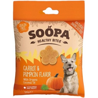 SOOPA Healthy Bites mrkva & tekvica 50 g