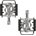 M-Wave Peasy pedále