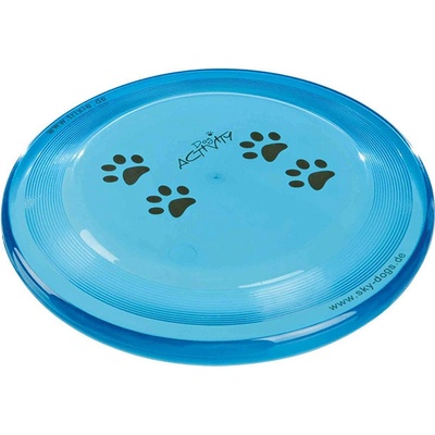 Trixie Dog Activity plastový lietajúci tanier frisbee pre psov modrý 19 cm